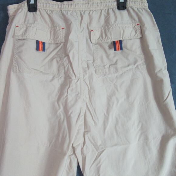 Vintage Perry Ellis Active Pants Mens XL Tan Track Windbreaker Lightweight Y2K - Picture 3 of 10